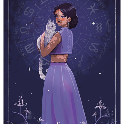 Zodiac girl - gemini