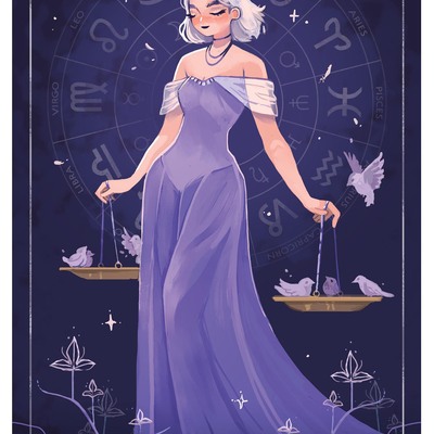 Zodiac girl - libra