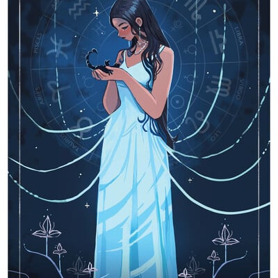 Zodiac girl - scorpio