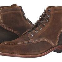 Men Brown New Stylish High Ankle Rounded Toe Suede Genuine Leather Laceup Boots - Thumbnail 2