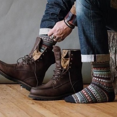 Handmade men's brown color leather boot, men's ankle high lace up fashion boot - Thumbnail 2