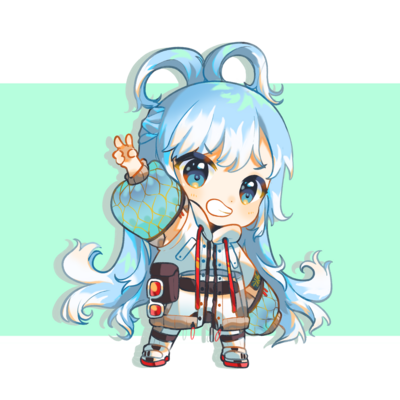 Kobo acrylic keychain