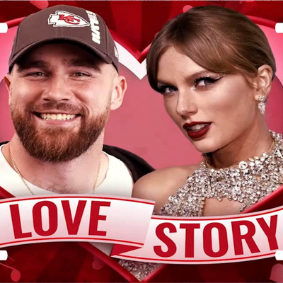 Taylor swift & travis kelce: love story vanity license plate