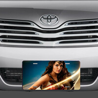 Wonder Woman Vanity License Plate - Thumbnail 1