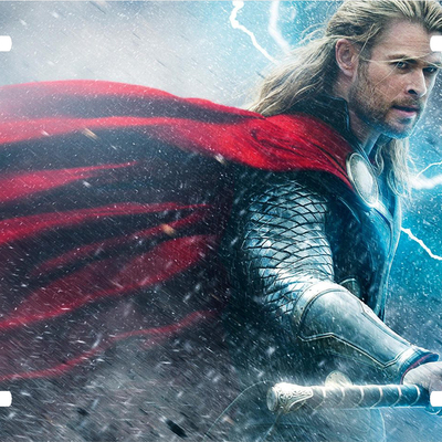 Thor avengers vanity license plate