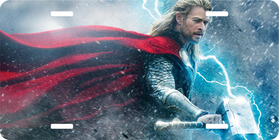 Thor Avengers Vanity License Plate