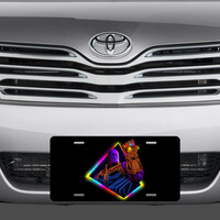 Thanos Vanity License Plate - Thumbnail 1