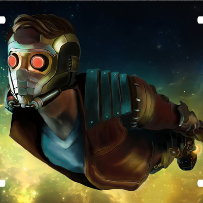 Star lord guardians galaxy vanity license plate - Thumbnail 5