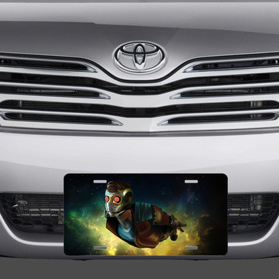 Star lord guardians galaxy vanity license plate