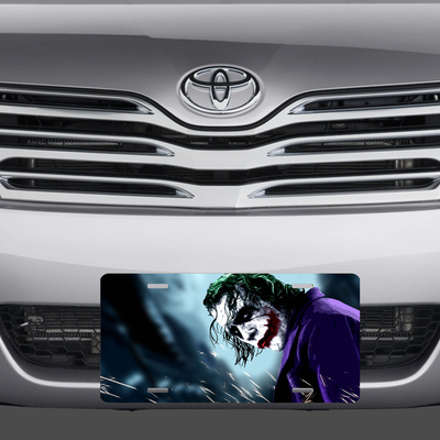 Joker vanity license plate