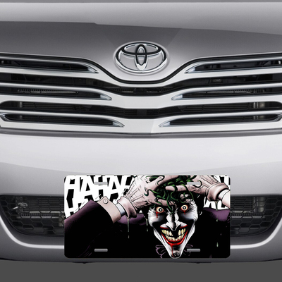 Joker vanity license plate