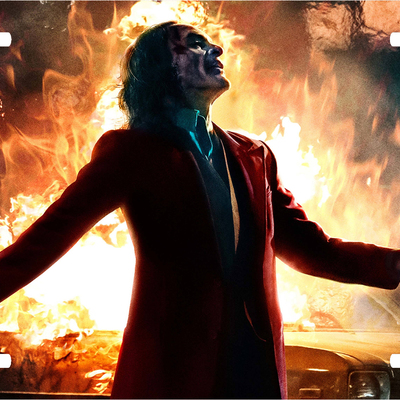 Joker vanity license plate