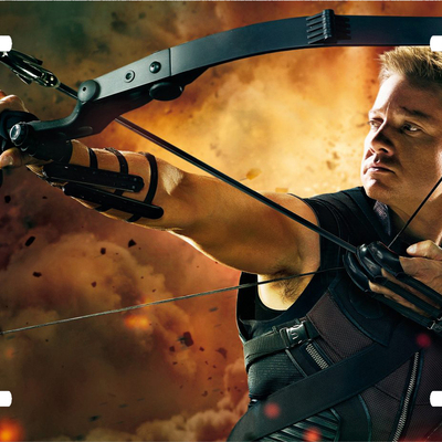 Hawkeye avengers vanity license plate - Thumbnail 5