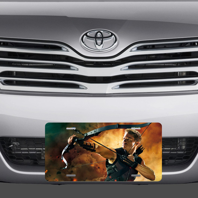 Hawkeye avengers vanity license plate