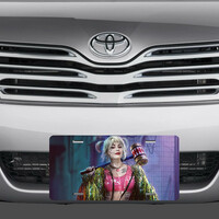 Harley Quinn Vanity License Plate - Thumbnail 1