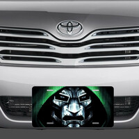 Doctor Doom Vanity License Plate - Thumbnail 1
