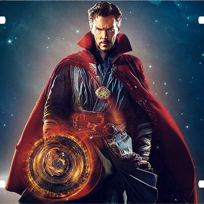 Doctor strange vanity license plate