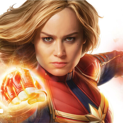 Captain marvel vanity license plate