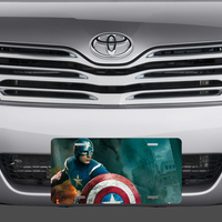 Captain America Vanity License Plate - Thumbnail 1