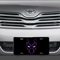 Black Panther Vanity License Plate - Thumbnail 1