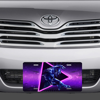 Black Panther Vanity License Plate - Thumbnail 1