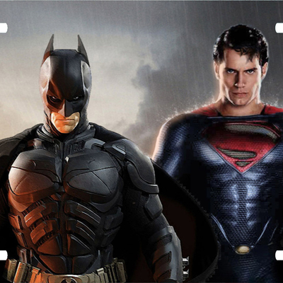 Batman superman vanity license plate - Thumbnail 4
