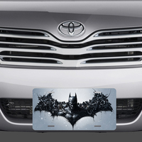 Batman Logo Vanity License Plate - Thumbnail 1