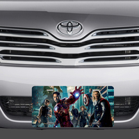 Avengers Hawkeye Iron Man Thor Vanity License Plate - Thumbnail 1