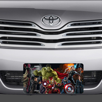Avengers Hulk Iron Man Thor Vanity License Plate - Thumbnail 1