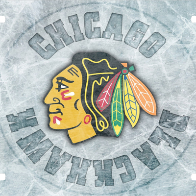 Chicago blackhawks vanity license plate