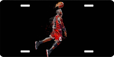 Michael Jordan Vanity License Plate