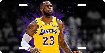 Lebron James Vanity License Plate