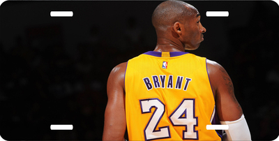 Kobe Bryant Vanity License Plate