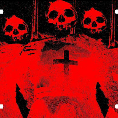 Gothic skulls occult type vanity license plate auto - Thumbnail 3