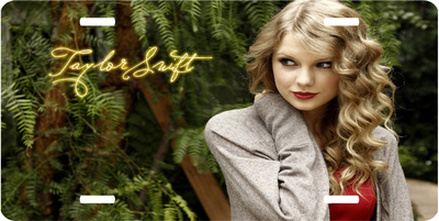 Taylor Swift Vanity License Plate