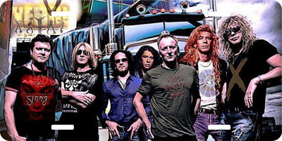 Def Leppard Vanity License Plate