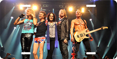 Def Leppard Vanity License Plate