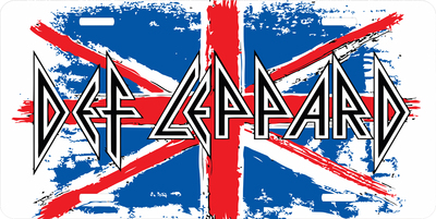 Def Leppard Vanity License Plate