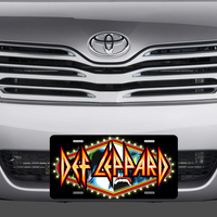 Def Leppard Vanity License Plate - Thumbnail 1