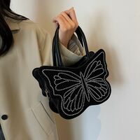 New women's bag, popular and versatile crossbody bag, fashionable handheld butterfly bag - Thumbnail 5