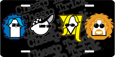 Cheap Trick Vanity License Plate