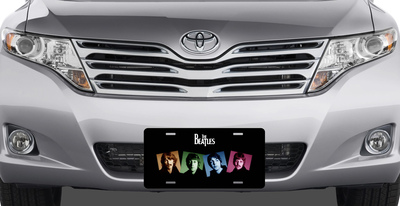 The Beatles Vanity License Plate