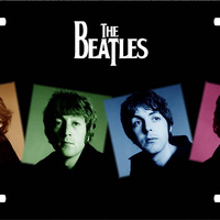 The Beatles Vanity License Plate - Thumbnail 1