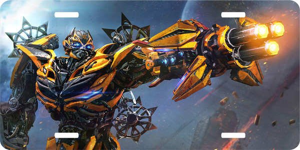 Transformers Bumblebee Vanity License Plate
