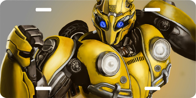 Transformers Bumblebee Vanity License Plate