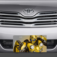 Transformers Bumblebee Vanity License Plate - Thumbnail 1
