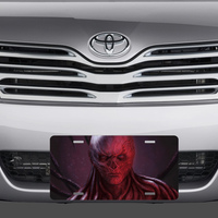 Stranger Things Vecna Vanity License Plate Auto Truck - Thumbnail 1