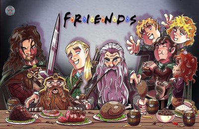 Lord of the Rings print 