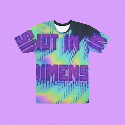 Vaporwave not in this dimension t shirt