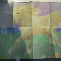 Unicorn Print Poster Printed Wall Hanging Decor - Thumbnail 1